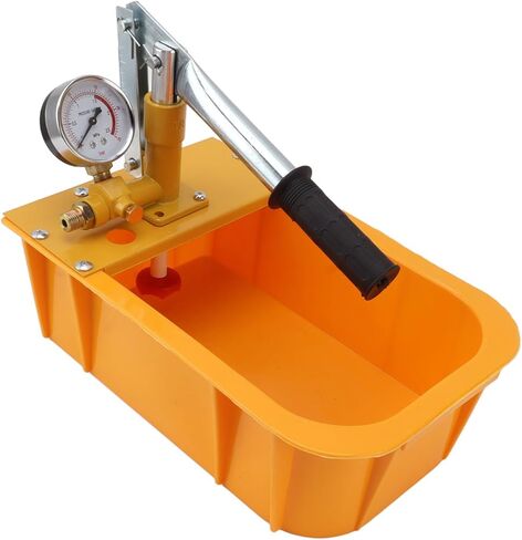 Water Pressure Test Pump, Hydraulic Pressure Test Pump Hand Pressure Test Pump Hydrostatic Test Pump Manual Pipe Leak Detector with Gauge for Pipeline Pressure Container Irrigation Firemen in Saudi Arabia