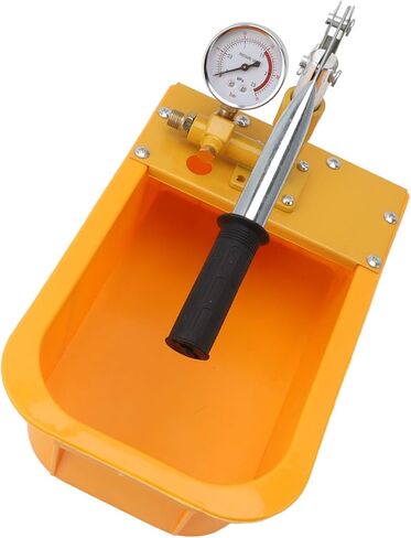 Water Pressure Test Pump, Hydraulic Pressure Test Pump Hand Pressure Test Pump Hydrostatic Test Pump Manual Pipe Leak Detector with Gauge for Pipeline Pressure Container Irrigation Firemen in Saudi Arabia