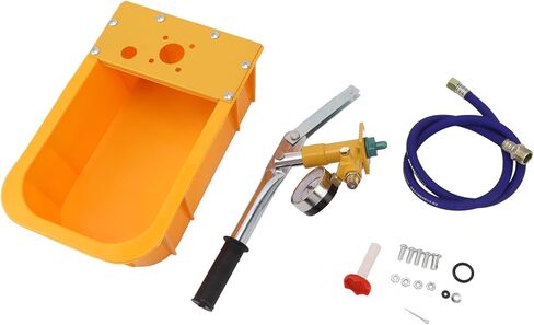 Water Pressure Test Pump, Hydraulic Pressure Test Pump Hand Pressure Test Pump Hydrostatic Test Pump Manual Pipe Leak Detector with Gauge for Pipeline Pressure Container Irrigation Firemen in Saudi Arabia