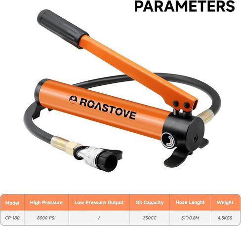 Roastove 20T الهيدروليكية رام اسطوانة جاك الانظار عدة بورتا السلطة مع CP-180 مضخة يدوية هيدروليكية لآلات بناء السفن in Kuwait