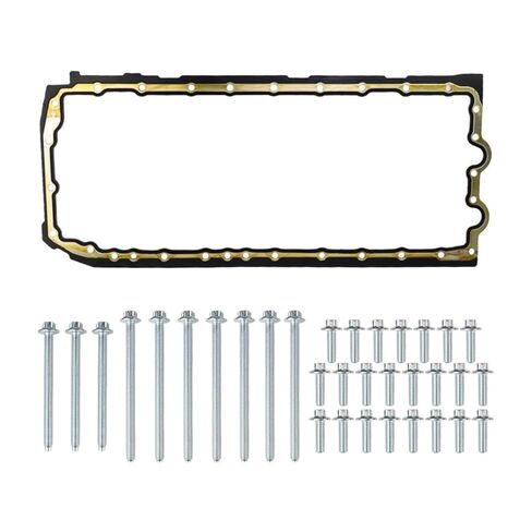Engine Oil Pan Bolt Compatible with BMW N52 N54 N55 125i 130i 325i 328i 330i 335i 525i 530i 535i 630i 730Li 740Li E80 E88 E90 E91 E92 F23 F80 F61 F07 F12 Compatible # 11132210959 in Kuwait