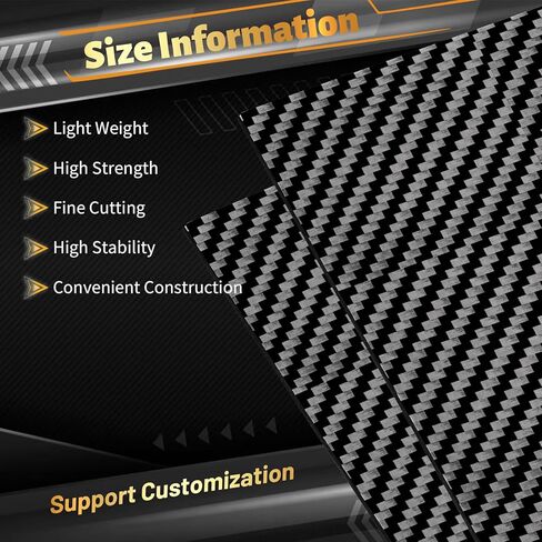 600x700x3MM Carbon Fiber Sheet, 100% 3K Carbon Fiber Panel, High Strength, Lightweight, Matte Twill Weave for DIY Projects, Drones, CNC Cutting, Aerospace, Automotive, Laptop Components in Saudi Arabia