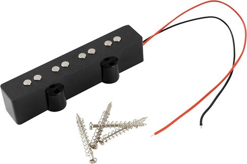 Jazz Bass Pickup, True Vintage Output with Articulate Highs & Punchy Midrange, Replacement for 4-String J Bass Guitars in Kuwait