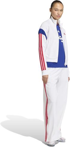adidas Women's House of Tiro Jersey, Mystery Ink/Pure Ruby/White, Small in Saudi Arabia