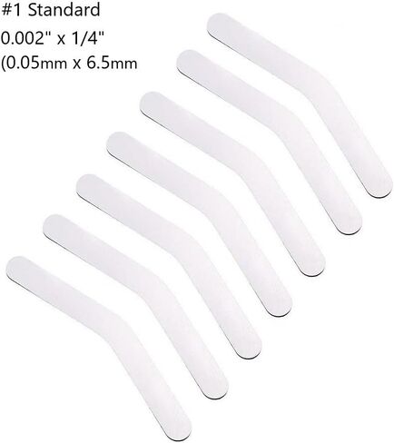 Dental 144/pk Tofflemire Matrix Bands Thin Stainless Steel Matrices Strips Dentistry Tool (#1 0.002" x1/4") in Saudi Arabia
