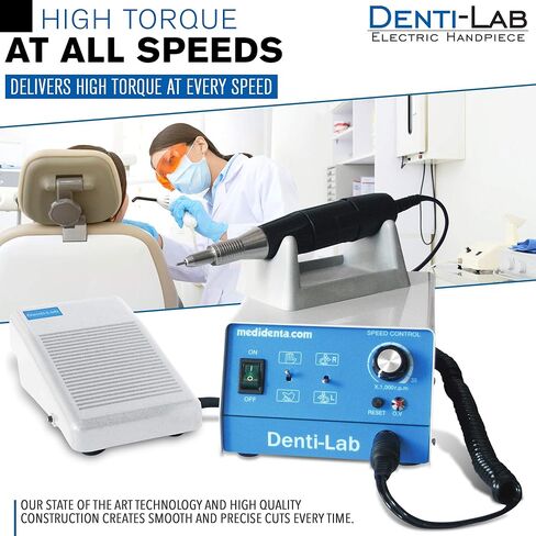 Medidenta Denti-Lab Kit, 35k RPM - Premium-Grade Heavy-Duty Dental Lab Equipment - Doriot in Kuwait