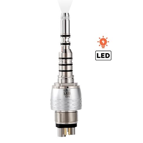 Coxo CX207-G Fiber-Optic Quick Coupler, for High-Speed Air Turbine Handpiece, 6-Hole, #229-GK, Sold by JMU in Kuwait