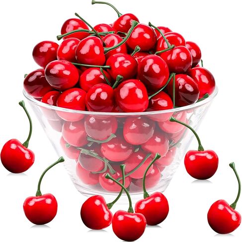 Gresorth 30pcs Mini Artificial Red Apple Decoration Fake Fruit Home Party Kitchen Food Toy Display - 3.5 cm in Kuwait