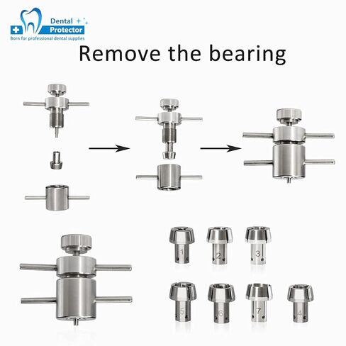 Dental Handpieces Repair Tools Handpieces Bearings Cartridge Turbine Maintenance Tool Set Dentist Tools in Kuwait