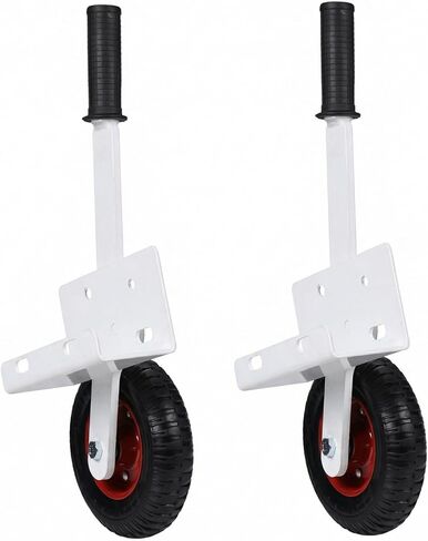 Soccer Goal Dolly with High-Lift Rubber Wheels & Rotating Flip-Over Mounting Kit Heavy-Duty Mover for Portable Soccer Goals & Poultry Coop Mobilization in Saudi Arabia