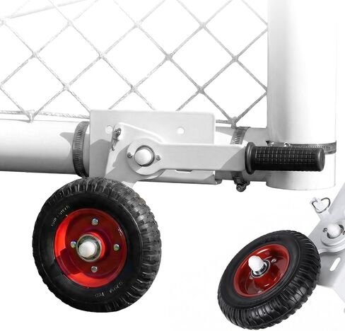 Soccer Goal Dolly with High-Lift Rubber Wheels & Rotating Flip-Over Mounting Kit Heavy-Duty Mover for Portable Soccer Goals & Poultry Coop Mobilization in Saudi Arabia