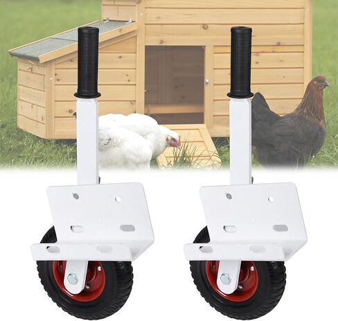 Soccer Goal Dolly with High-Lift Rubber Wheels & Rotating Flip-Over Mounting Kit Heavy-Duty Mover for Portable Soccer Goals & Poultry Coop Mobilization in Saudi Arabia