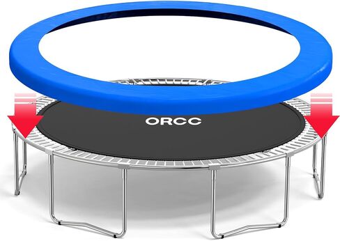 وسادة الترامبولين ORCC، 10 أقدام و12 أقدام و14 أقدام و15 أقدام و16 أقدام ووسادات أمان بديلة للترامبولين، وملحقات ترامبولين مقاومة للماء وغطاء زنبركي للإطار المستدير in Kuwait