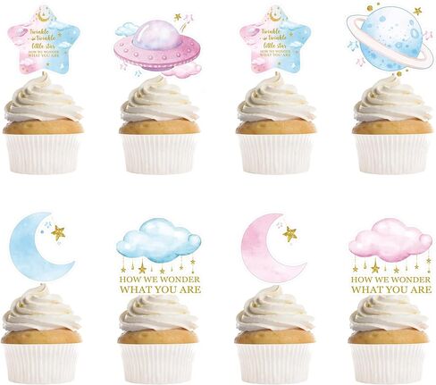 40 PCS Mallard Duck Duck Shower Decorations ، Waterclor Duck Buck تحت عنوان Cupcake Toppers ، استحمام الطفل عن جوازات الحفلات (8 تصاميم) in Kuwait