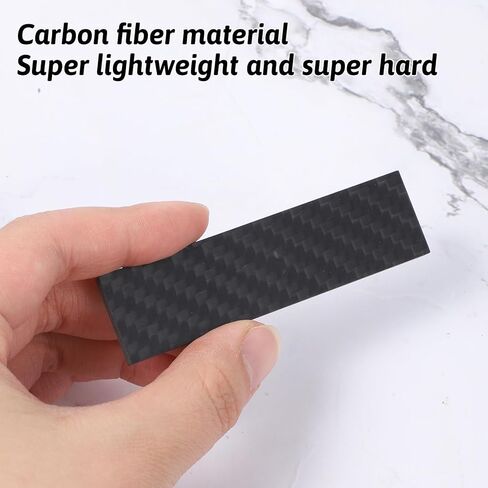 7 PCS Carbon Fiber Sanding Sticks, Hobby Model Making Tools, Professional Polishing Sanding Sticks for Sticky Sandpaper and Small Areas (3"×0.8",3"×0.6",3"×0.2", 4 Detail Boards) in Saudi Arabia