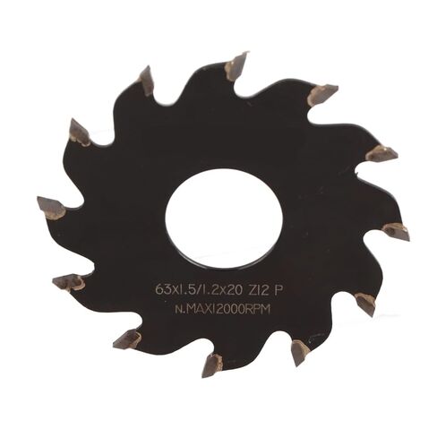 63x1.5x20x12 Saw, Imported Steel Plate Saw, Hard Alloy Cutting Tool with Reduced Vibration, Ideal for Wood, Plastic & Acrylic Table Cutting in Kuwait
