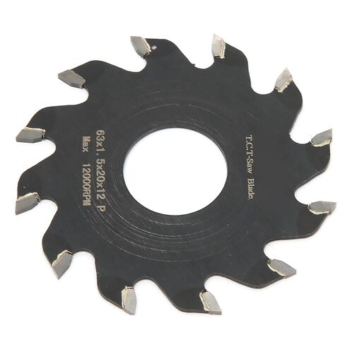 63x1.5x20x12 Saw, Imported Steel Plate Saw, Hard Alloy Cutting Tool with Reduced Vibration, Ideal for Wood, Plastic & Acrylic Table Cutting in Kuwait