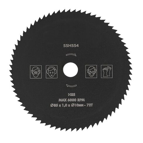 85mm HSS Circular Saw 72T High Speed Steel Cutting Disc Wheel Professional Grade for Wood Metal Plastic PVC Pipe Cutting Tools Durable Construction in Saudi Arabia