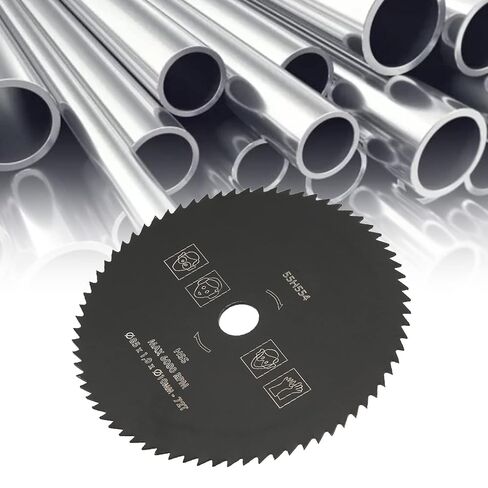 85mm HSS Circular Saw 72T High Speed Steel Cutting Disc Wheel Professional Grade for Wood Metal Plastic PVC Pipe Cutting Tools Durable Construction in Saudi Arabia