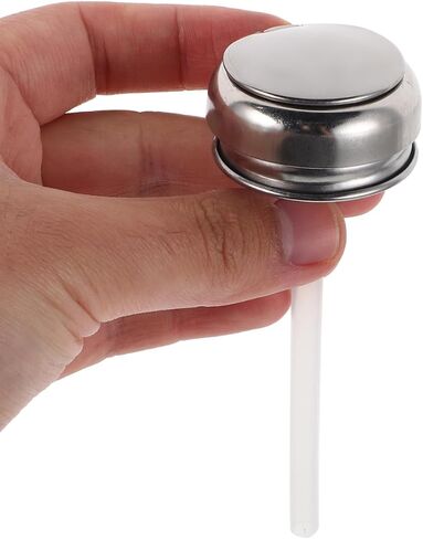 OUNONA Push Down Pump Bottle Caps 4-Pack 4.52In Alcohol Dispenser Lid Covers Universal Fit for Household Cleaning Supplies and Lab Bottles Durable Anti-Static Seal in Saudi Arabia