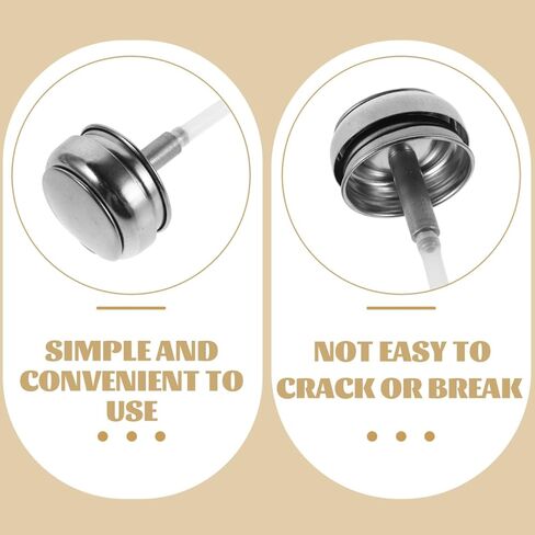 OUNONA Push Down Pump Bottle Caps 4-Pack 4.52In Alcohol Dispenser Lid Covers Universal Fit for Household Cleaning Supplies and Lab Bottles Durable Anti-Static Seal in Saudi Arabia