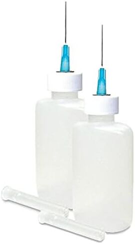 موزع دقيق HYPO-200 من Gaunt Industries - للسوائل الرقيقة - أزرق، زجاجة بلاستيكية بيضاوية LDPE شفافة بوزن 1-1/4 أونصة مع 25 مقياس × 1 بوصة طويلة من الفولاذ المقاوم للصدأ، عبوة من قطعتين in Kuwait