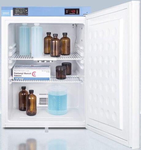 ACCUCOLD Compact Refrigerator,CDC and VFC Designed,2.4 cu.ft. Capacity, White Medical Mini Fridge - FF28LWHMED2 in Kuwait