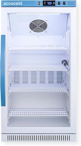Summit Appliance Accucold ARG31PVBIADA-CRT 2.83 Cu.Ft. Upright Controlled Room Temperature Cabinet, ADA Height; Automatic Defrost; Open door Alarm; Password Protection; Durable Interior in Saudi Arabia