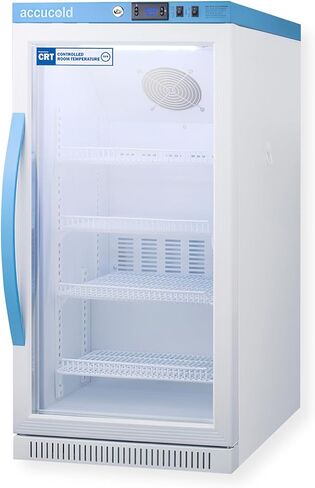 Summit Appliance Accucold ARG31PVBIADA-CRT 2.83 Cu.Ft. Upright Controlled Room Temperature Cabinet, ADA Height; Automatic Defrost; Open door Alarm; Password Protection; Durable Interior in Saudi Arabia