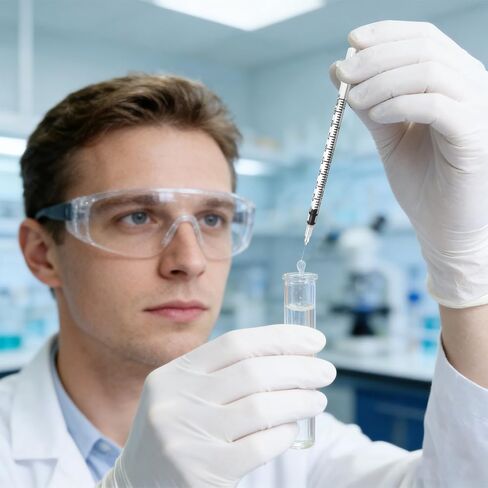 محاقن بإبرة، U-100 1 مل 31G 5/16 بوصة (8 مم) حقنة للاستعمال مرة واحدة، مستلزمات المختبر مغلفة بشكل فردي، عبوة من 30 قطعة in Kuwait