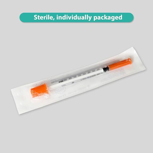 1 مل 31 جرام 5/16 بوصة 8 مم جيرينجا، أدوات مختبر U-100، مغلفة بشكل فردي، عبوة من 30 قطعة in Kuwait