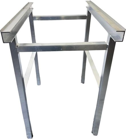 F&L Heavy-Duty Aluminum Air Handler Stand– High-Efficiency HVAC Unit for Superior Air Circulation – Corrosion-Resistant, Durable & Energy-Efficient for Home & Commercial Use (24" Tall 22" Deep L) in Kuwait