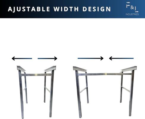 F&L Heavy-Duty Aluminum Air Handler Stand– High-Efficiency HVAC Unit for Superior Air Circulation – Corrosion-Resistant, Durable & Energy-Efficient for Home & Commercial Use (24" Tall 22" Deep L) in Kuwait