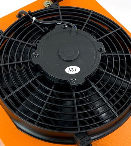 AH1012T-CA 120W 12VDC 100L/min Industrial Hydraulic Oil Cooler Flow Fan Radiator with Precise Welding & Efficient Fan Replace # AH1012T in Kuwait