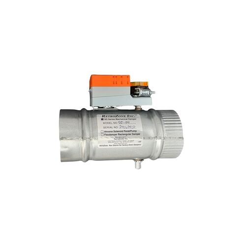 مخمد دائري Retrozone™ SuperDuty مقاس 4 بوصات - فتح/إغلاق كهربائي (SD-04) - ضمان لمدة 5 سنوات - الشحن في نفس اليوم عادةً in Kuwait