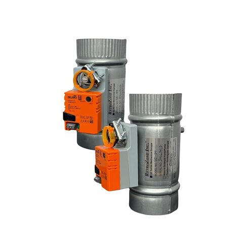 مخمد دائري Retrozone™ SuperDuty مقاس 4 بوصات - فتح/إغلاق كهربائي (SD-04) - ضمان لمدة 5 سنوات - الشحن في نفس اليوم عادةً in Kuwait