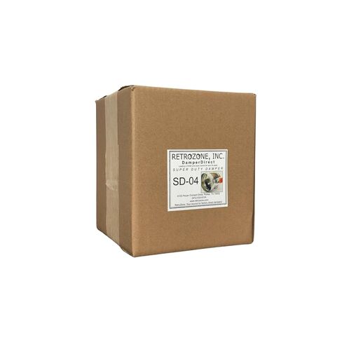 مخمد دائري Retrozone™ SuperDuty مقاس 4 بوصات - فتح/إغلاق كهربائي (SD-04) - ضمان لمدة 5 سنوات - الشحن في نفس اليوم عادةً in Kuwait