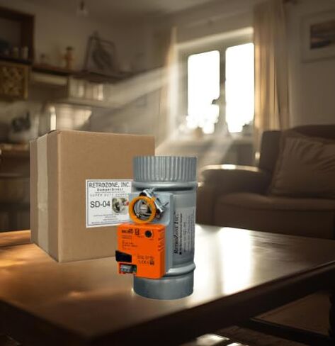 مخمد دائري Retrozone™ SuperDuty مقاس 4 بوصات - فتح/إغلاق كهربائي (SD-04) - ضمان لمدة 5 سنوات - الشحن في نفس اليوم عادةً in Kuwait