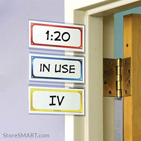StoreSMART - Rigid Magnetic Exam Room Flags for Veterinarian Offices - 3" x 7" – 10 Flags - HPPFLAG-VET-10 in Saudi Arabia