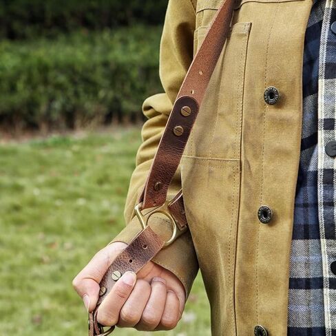 Vintage Leather 3 Point Slinger for Camera, Camera Harness with Adjustable Crossbody Shoulder Strap for DSLR/SLR, Solid Brass Hardware & Buffalo Leather Camera Strap for Photographers in Kuwait