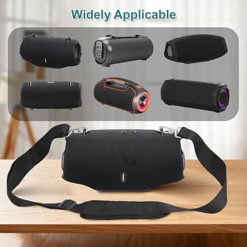 Shoulder Strap Compatible with Certain Modelsof Portable Bluetooth Speakers, Shoulder Strap Replacement, Non-slip Carrying Strap for Portable Bluetooth Speakers in Kuwait