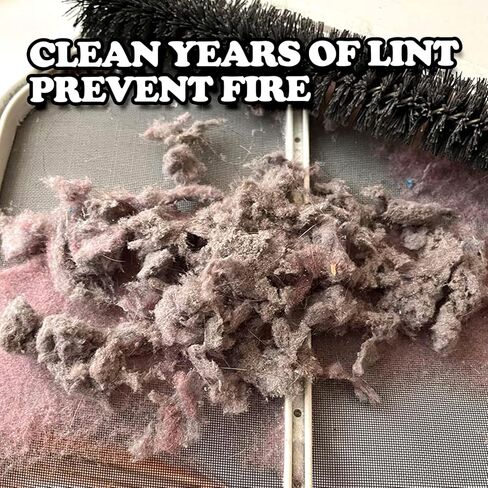 مجموعة تنظيف فتحات المجفف الاحترافية مع فرشاة فراغ مرنة طويلة، أداة إزالة الوبر، منظف لفائف الثلاجة in Kuwait