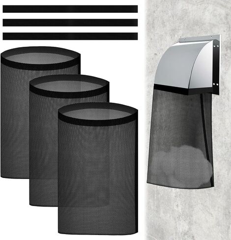 CONLI 3 قطع مجفف لينت الماسك حقيبة لينت الماسك للمجفف، مجفف تنفيس لينت الغبار حقيبة مجفف لينت فخ لتنفيس مجفف داخلي في الهواء الطلق التقاط الوبر والغبار in Kuwait