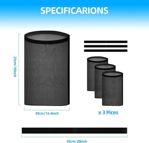 CONLI 3 قطع مجفف لينت الماسك حقيبة لينت الماسك للمجفف، مجفف تنفيس لينت الغبار حقيبة مجفف لينت فخ لتنفيس مجفف داخلي في الهواء الطلق التقاط الوبر والغبار in Kuwait