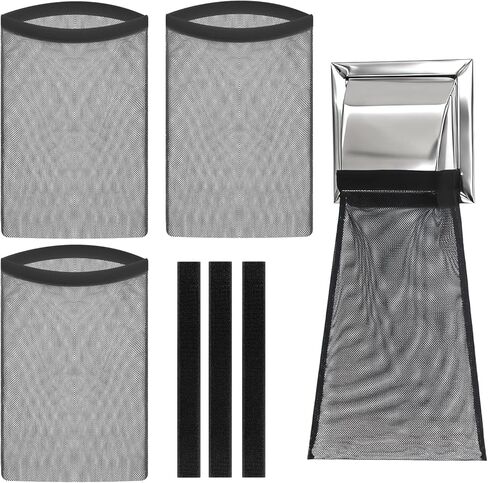 3 قطع من جهاز التقاط الوبر للمجفف، جهاز التقاط الوبر بفتحة تهوية المجفف، جهاز التقاط الوبر لتنفيس المجفف، كيس غبار لالتقاط الوبر من أجل فتحة التهوية الداخلية والخارجية in Kuwait