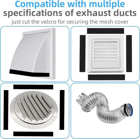 Dryer Lint Catcher 3-Pack: Reusable Outdoor Lint Trap for Dryer Ventilation with Sticky Strips - Lint Collector for Dryer to Enhance Efficiency in Saudi Arabia