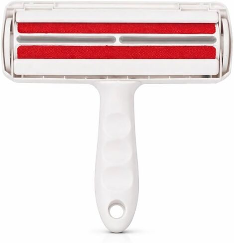 أسطوانة إزالة شعر الحيوانات الأليفة قابلة لإعادة الاستخدام للأثاث والأريكة والسجاد والفراش - أداة إزالة شعر الكلاب والقطط ذاتية التنظيف، بدون شريط لاصق، أسطوانة الوبر قابلة لإعادة الاستخدام in Kuwait