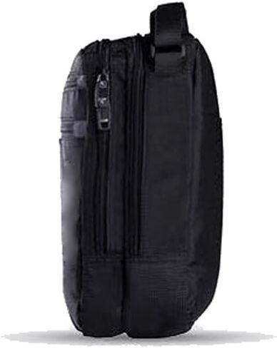 Messenger Bags Shoulder Bag Leisure Briefcase Small for 9.7" 11" Tablets and Documents Men's Black Handbag Crossbody in Kuwait