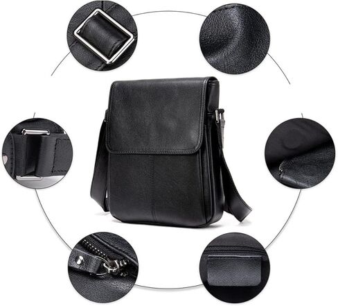 Messenger Bags Chest Bag Men's Black Shoulder Cross Travel Hiking Waterproof Nylon in Kuwait