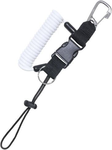 Scuba Diving Lanyard - Underwater Camera Lanyard, Anti-Loss Retractable Gear Tether with Quick-Release Buckle Clip in Kuwait